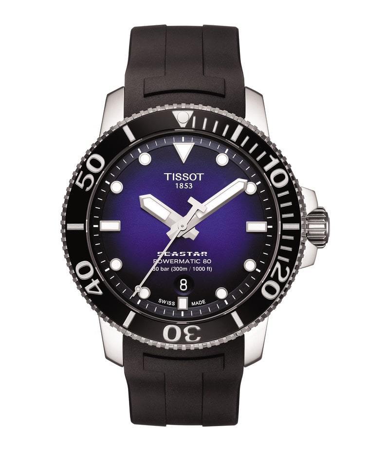 Tissot Seastar 1000 Powermatic 80 Men&#39;s Watch T1204071704100