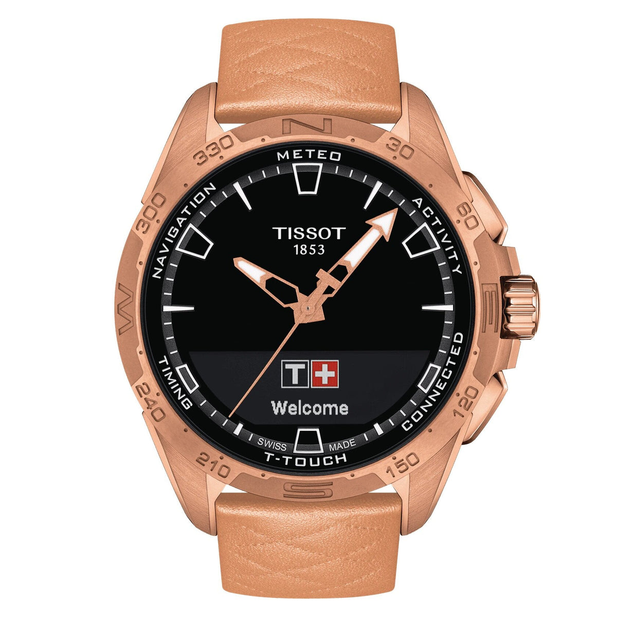 Tissot T-Touch Connect Solar Quartz Men&#39;s Watch T1214204605100