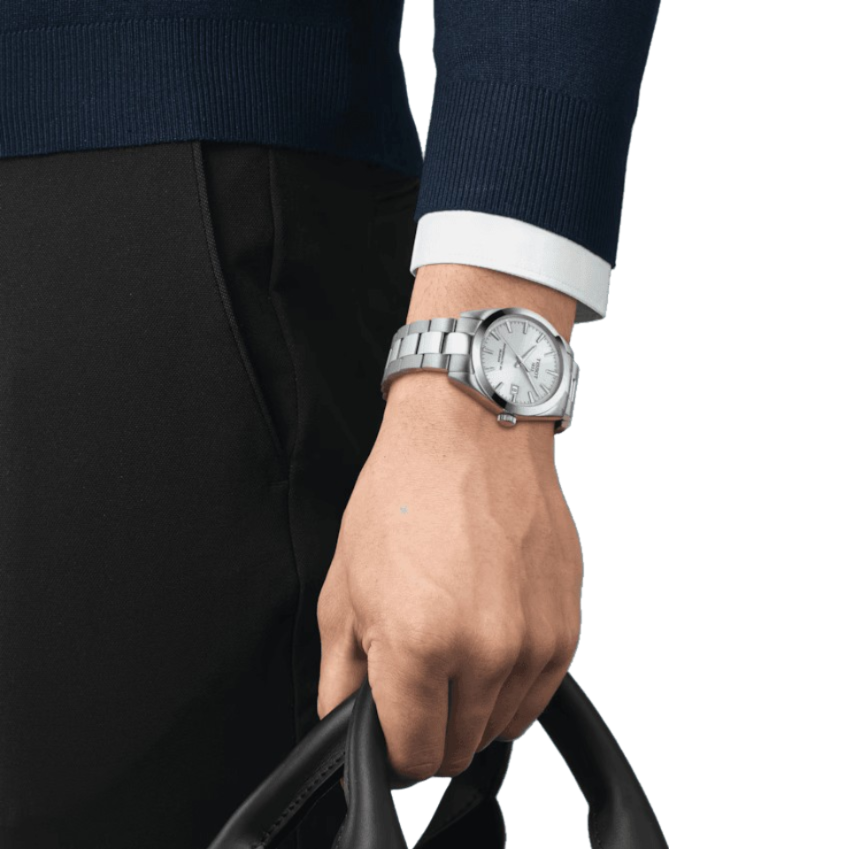 Tissot Gentleman Powermatic 80 Silicium Automatic Mens Watch T1274071135100
