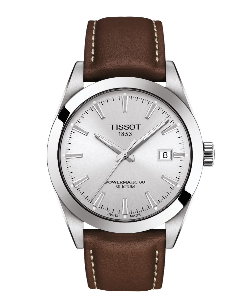 Tissot Gentleman Powermatic 80 Silicium Automatic Men&#39;s Watch T1274071603100