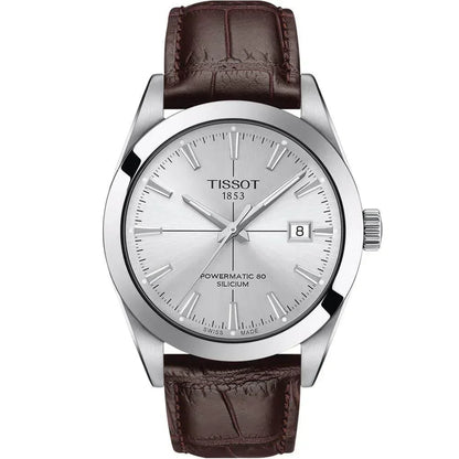 Tissot Gentleman Powermatic 80 Silicium Automatic Men's Watch T1274071603101