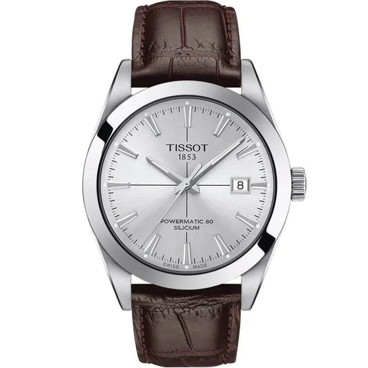 Tissot Gentleman Powermatic 80 Silicium Automatic Men's Watch T1274071603101