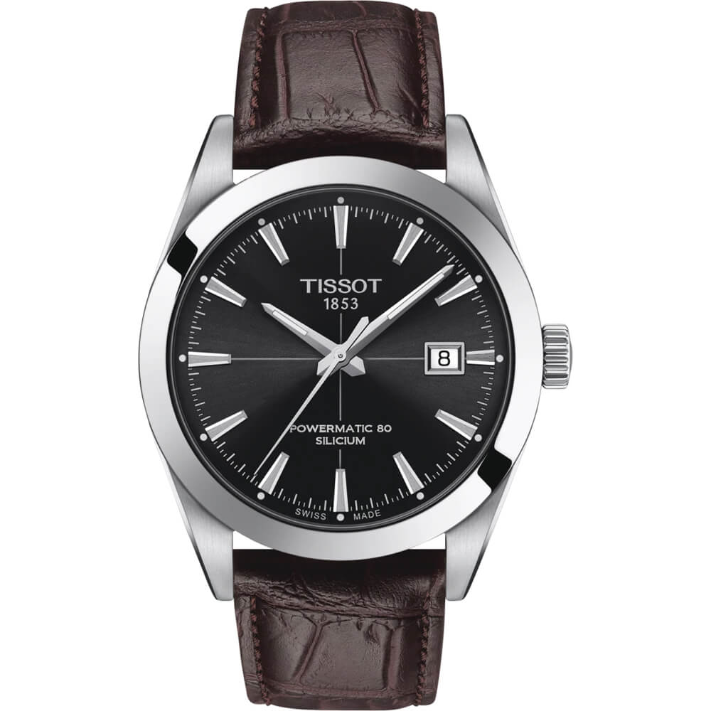 Tissot Gentleman Powermatic 80 Silicium Automatic Men's Watch T1274071605101