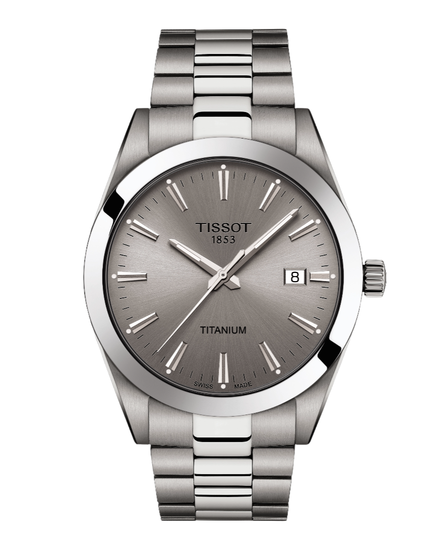Tissot Gentleman Titanium Quartz Men&#39;s Watch T1274104408100