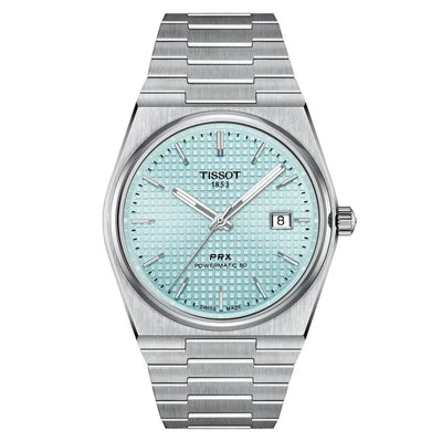Tissot PRX Powermatic 80 Automatic – Ice Blue | T1374071135100