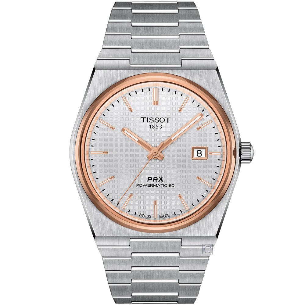 Tissot PRX Powermatic 80  Automatic Men's Watch T1374072103100
