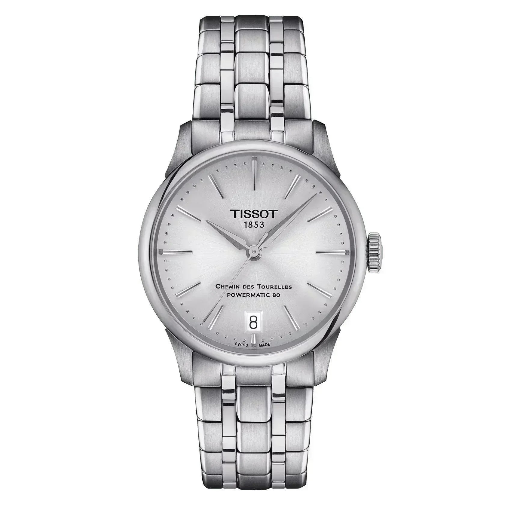 Tissot Chemin des Tourelles Powermatic 80 34 mm Automatic Women's Watch T1392071103100