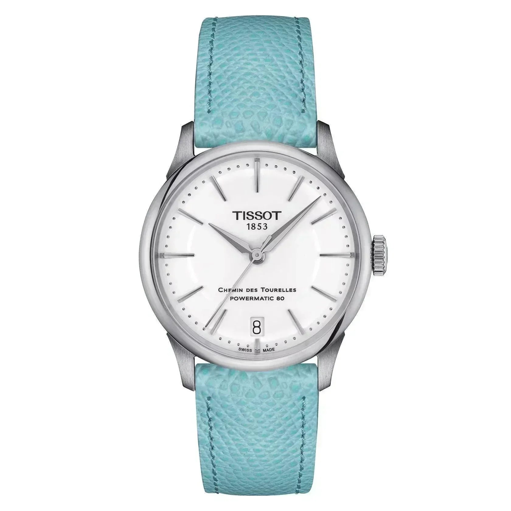 Tissot Chemin des Tourelles Powermatic 80 34 mm Automatic Women's Watch T1392071601100