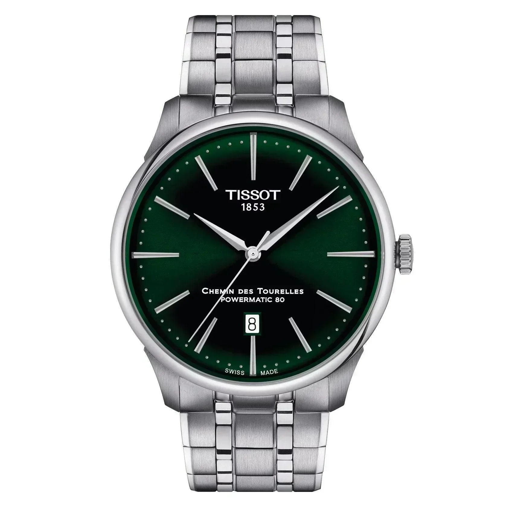 Tissot Chemin Des Tourelles Powermatic 80 Automatic Men's Watch T1394071109100
