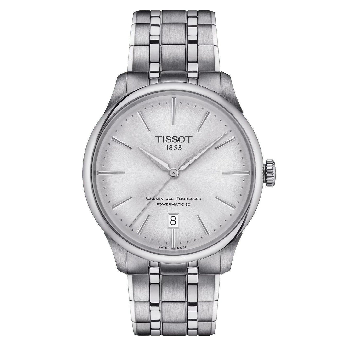 Tissot Chemin des Tourelles Powermatic 80 39 mm Automatic Unisex Watch T1398071103100