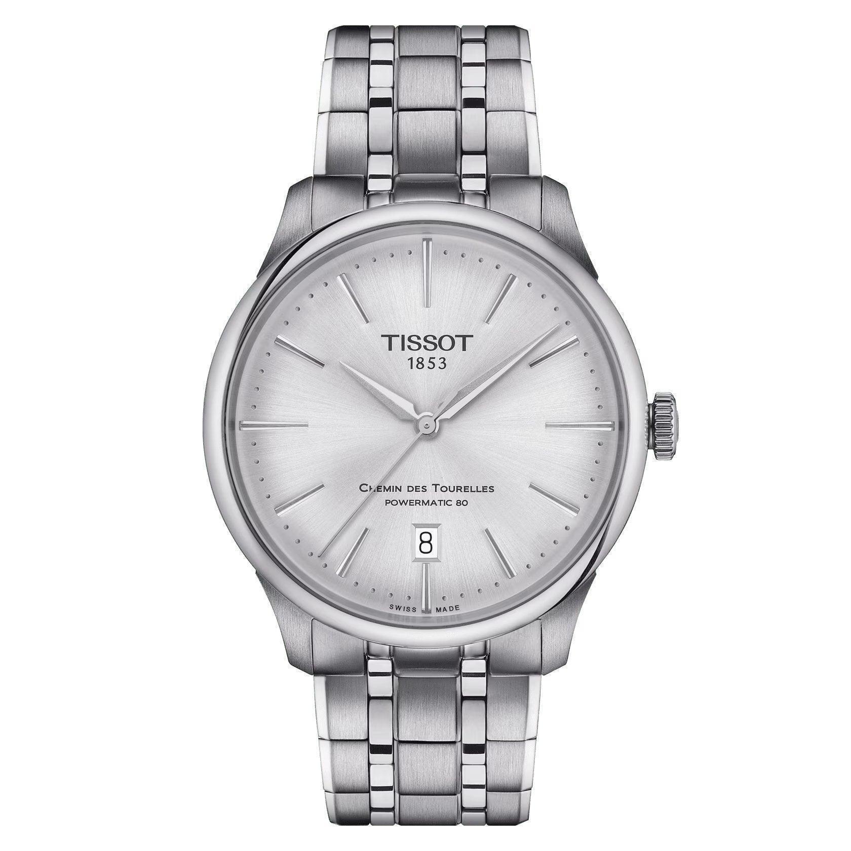 Tissot Chemin des Tourelles Powermatic 80 39 mm Automatic Unisex Watch T1398071103100