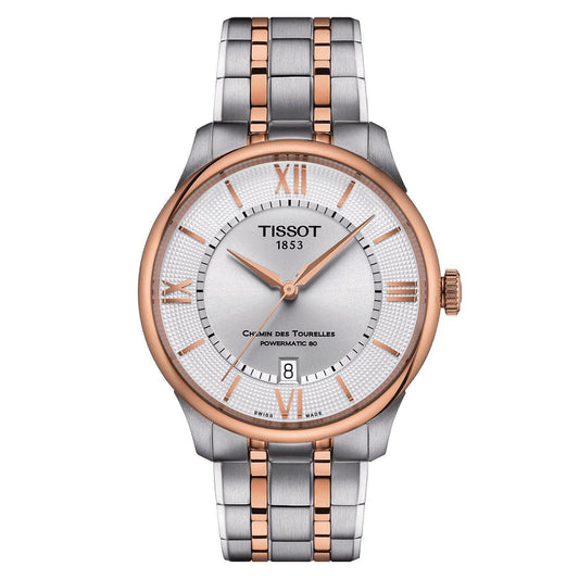 Tissot Chemin des Tourelles Powermatic 80 39 mm Automatic Unisex Watch T1398072203800