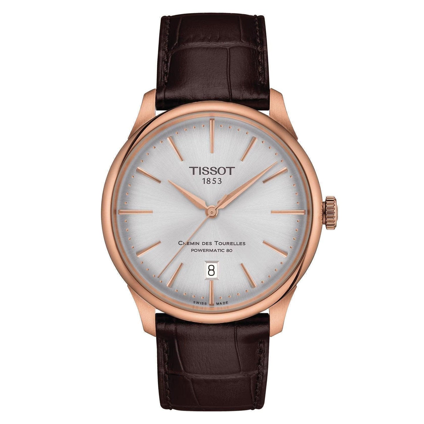 Tissot Chemin des Tourelles Powermatic 80 39 mm Automatic Unisex Watch T1398073603100