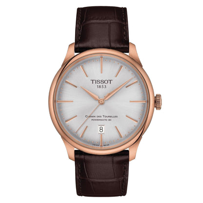 Tissot Chemin des Tourelles Powermatic 80 39 mm Automatic Unisex Watch T1398073603100