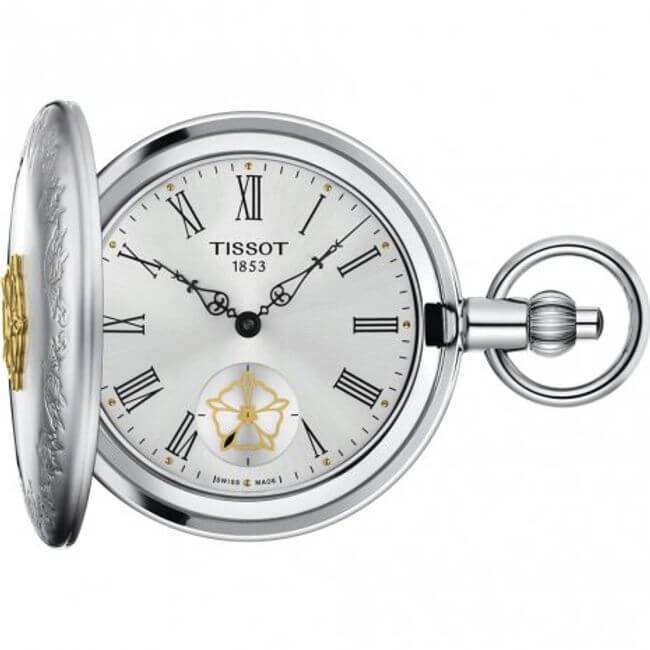 Tissot Double Savonnette Mechanical Men's Watch T8654059903801