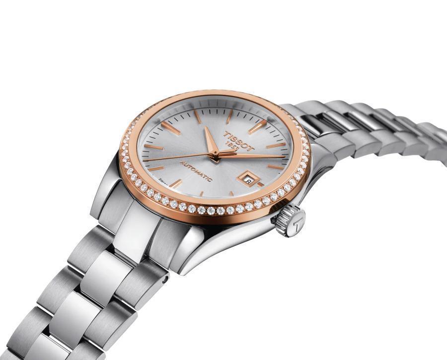 Tissot T-My Lady Automatic 18K Gold Women's Watch T9300074103100