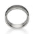 8mm Grey Brushed Step Wedding Band made of Tungsten