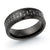 8mm PVD Plated Tungsten Band with Carbon Fiber Center