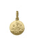 10, 14, 18 Karat Yellow Gold Small Solid Confirmation Medalion