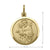 18 Karat Yellow Gold Solid St. Joseph Medalion