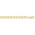 10k, 14k Yellow Gold Flat Anchor 3.0 mm Italian Anklet