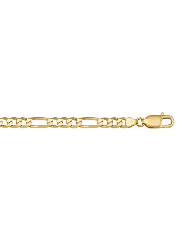 10k, 14k Yellow Gold Figaro Link 8.3 mm Italian Chain