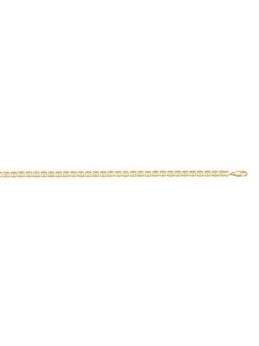 10k, 14k Yellow Gold Flat Anchor 2.2 mm Italian Chain