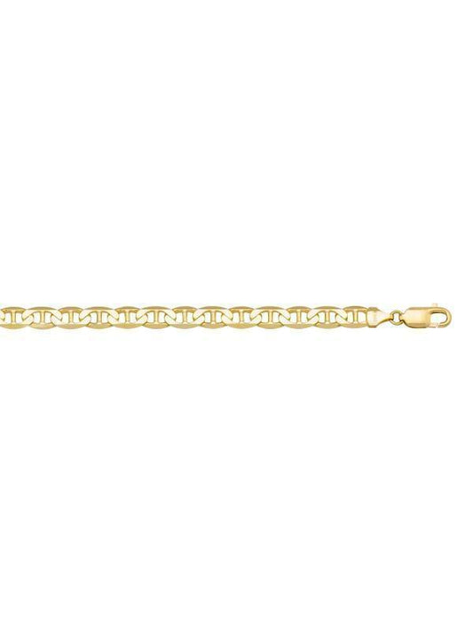 10k, 14k Yellow Gold Flat Anchor 4.6 mm Italian Chain