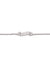 10, 14, 18 Karat White Gold 2.3 mm Italian Baby Id Bracelet