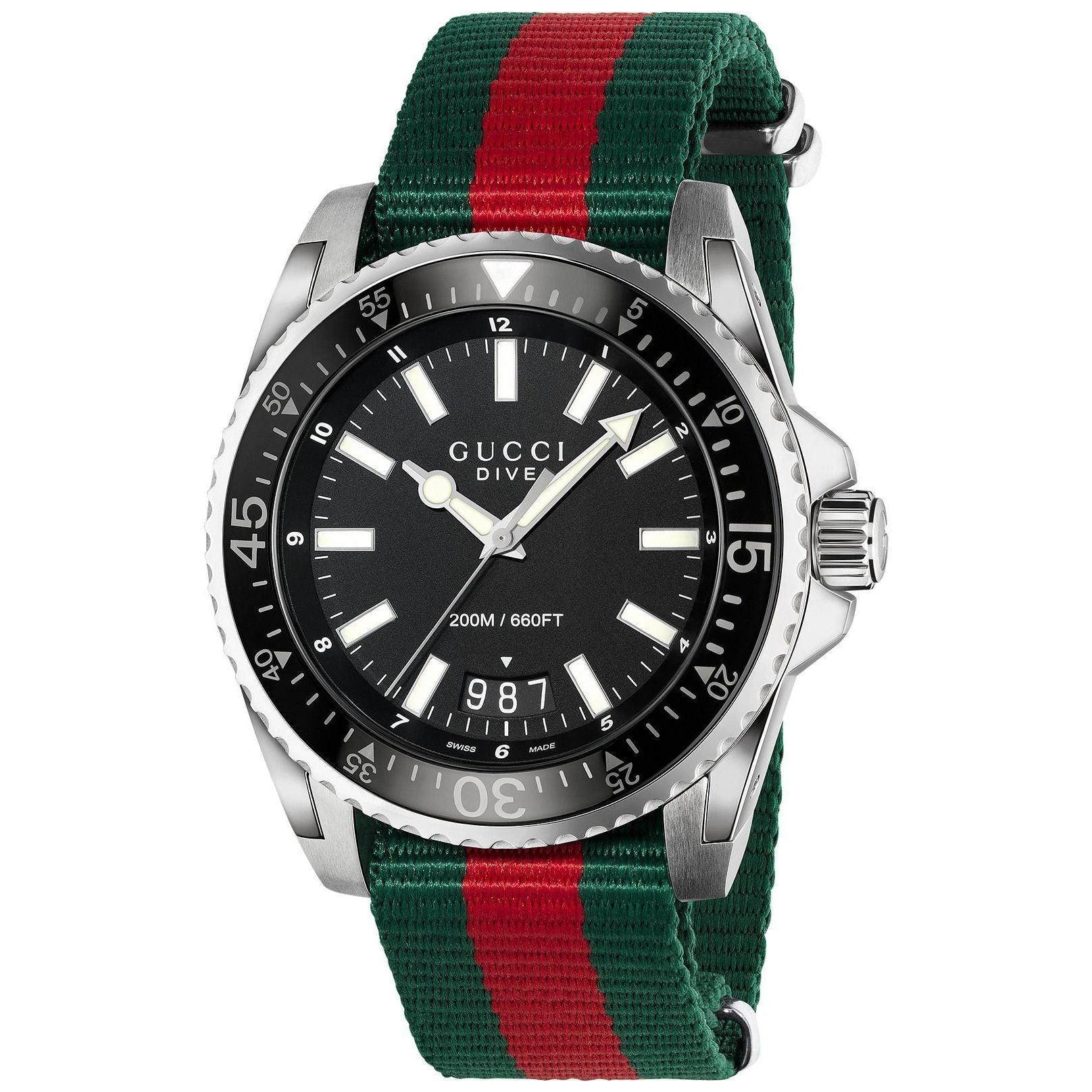 Gucci dive best sale watch 200m