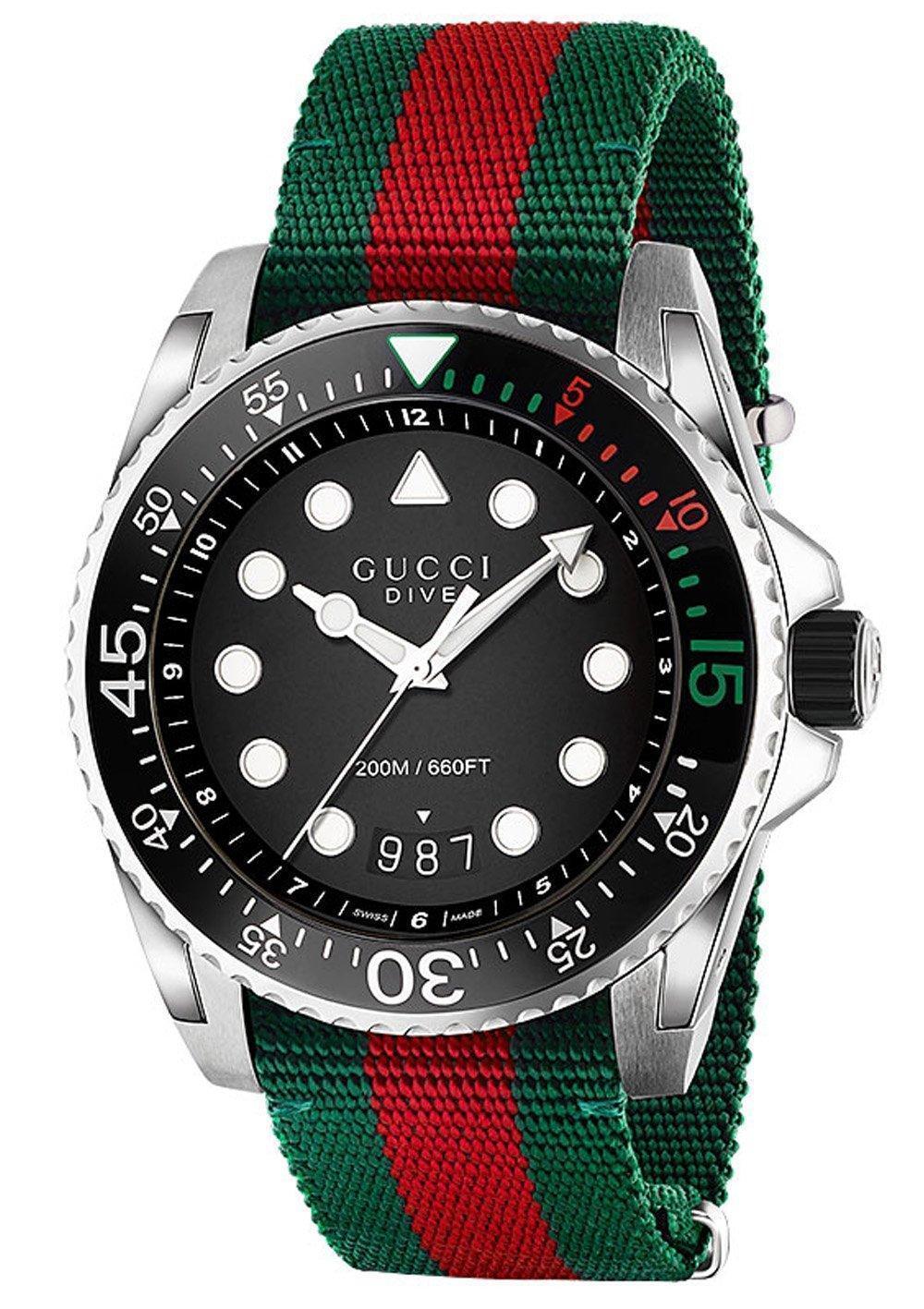 Gucci Dive Quartz Mens Watch YA136209