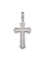 14, 18 Karat White Gold Orthodox Religious Italian Cross