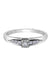 10K White Gold 0.14TDW Diamond Promise Ring
